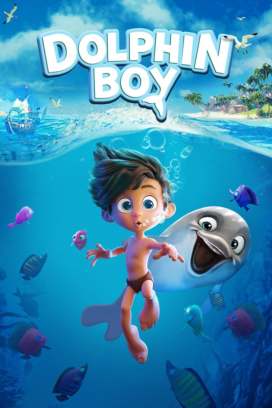 انیمیشن سریالی پسر دلفینی